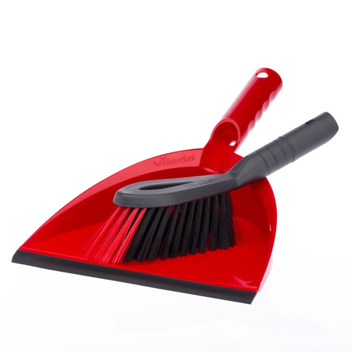 Vileda 2in1 Dustpan and Brush Set