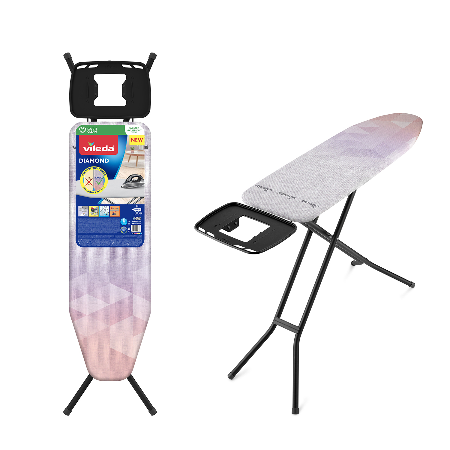 Vileda Diamond Ironing Board – Longer like new