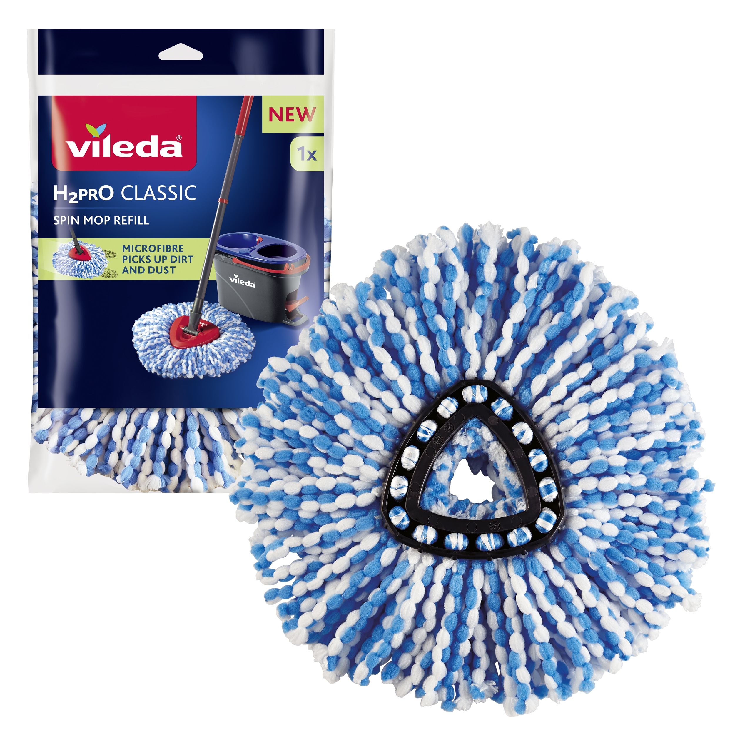 Vileda H2PrO Spin Mop Refill