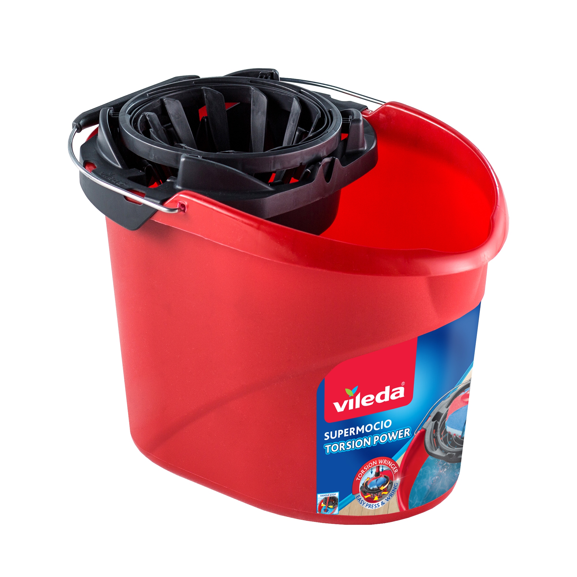 Vileda SuperMocio Bucket & Torsion Wringer