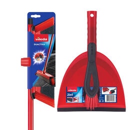 DuActiva Broom & 2in1 Dustpan Set 