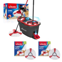 Vileda Turbo 2in1 with 2 x Refills