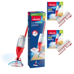 Vileda 1-2 Spray Max and 2 x Refills Bundle