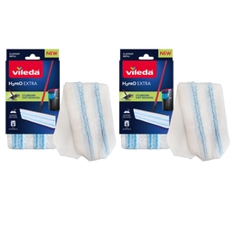 Vileda H2PrO Flat Refill Twin Pack Bundle