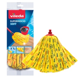 Vileda SuperMocio Soft Mop Refill | Replacement Mop Head | Fits all SuperMocio Mops