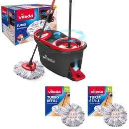 Vileda Turbo 3in1 with 2 x Refills